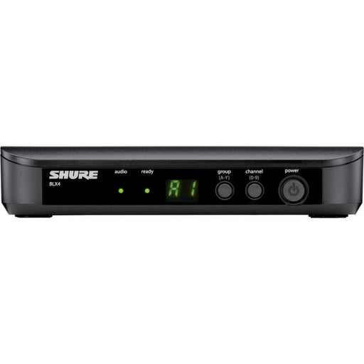 Shure BLX4 tabletop wireless receiver H11 band 572-596 MHz for BLX wireless microphone systems