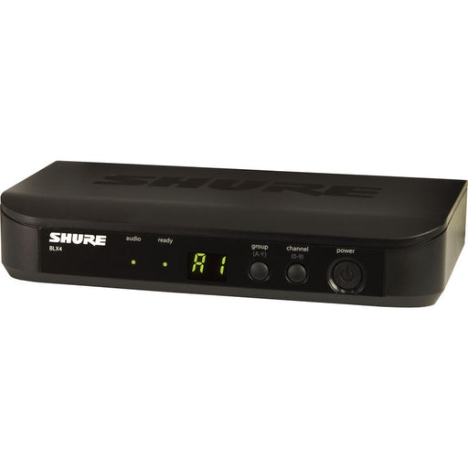 Shure BLX4 tabletop wireless receiver H9 band 512-542 MHz for BLX wireless microphone systems