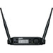 Shure GLXD14+ dual-band wireless guitar system with GLXD4+ receiver and bodypack transmitter for professional live performance.