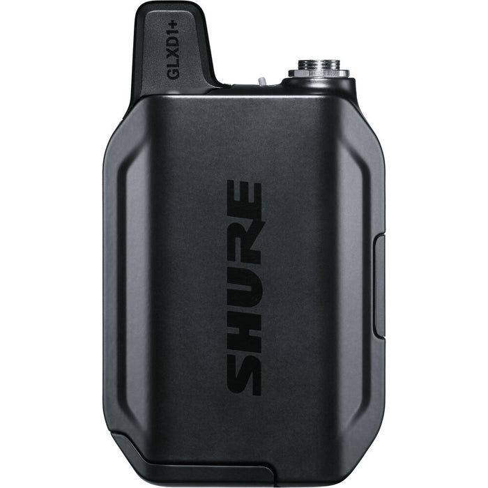 Shure GLXD14+ Dual-Band Wireless Instrument System with bodypack and guitar cable
