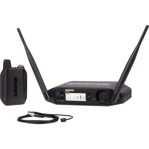Shure GLXD14+ Dual-Band Omni Wireless Presenter System with lavalier mic and receiver