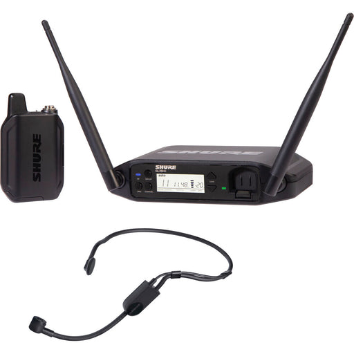 Shure GLXD14+ Dual-Band Wireless Headset System with PGA31 Microphone