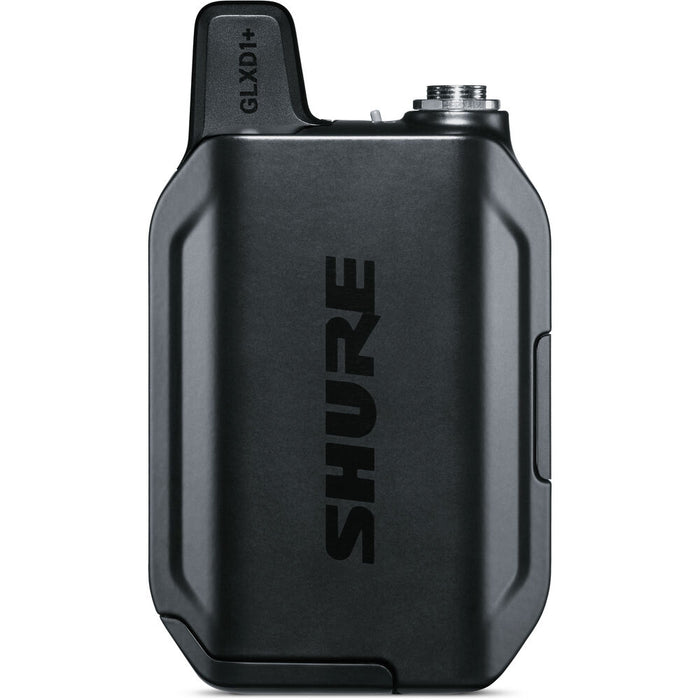 Shure GLXD14R+ Dual-Band Wireless Presenter System with Rackmount Receiver and Lavalier Microphone
