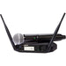 Shure GLXD24+ Dual-Band Wireless Microphone System with SM58 Handheld Mic