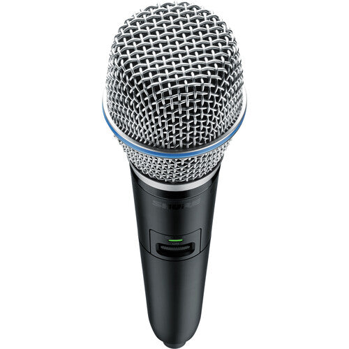 Shure GLXD24+ wireless vocal system with BETA 87A microphone and dual-band Z3 frequency
