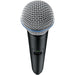 Shure GLXD24+ Dual-Band Wireless Microphone System with BETA 58A for professional vocal performance