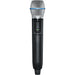 Shure GLXD24R+ Dual-Band Wireless Vocal Rack System with BETA 87A Microphone for crystal-clear stage performance