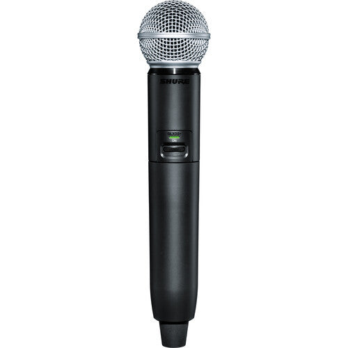 Shure GLXD24R+ Dual-Band Wireless Vocal Rack System with SM58 Microphone Z3