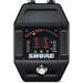Shure GLXD6+ dual-band wireless guitar pedal receiver with integrated tuner for professional pedalboard setups.
