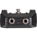 Shure GLXD6+ dual-band wireless guitar pedal receiver with integrated tuner for professional pedalboard setups.