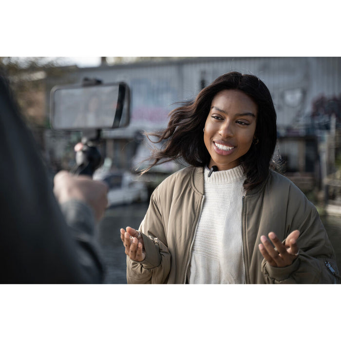 Shure MoveMic One clip-on wireless microphone system for mobile devices