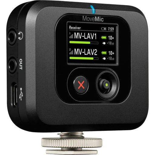 Shure MoveMic Wireless Microphone Receiver for Mobile Devices and Cameras MV-R-Z7