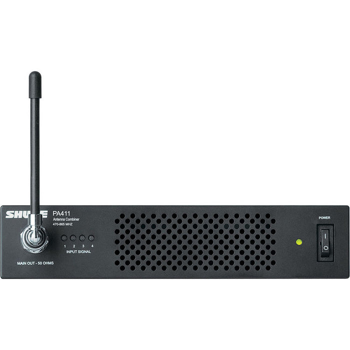 Shure PA411 antenna combiner for PSM300 wireless in-ear monitoring systems