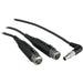 Shure PA720 replacement input cable for professional in-ear monitoring and audio systems