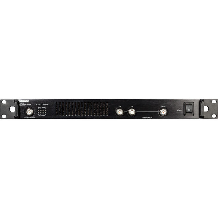 Shure PA821B wideband antenna combiner for professional wireless monitoring systems operating from 470 to 865 MHz