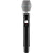 Shure QLXD2/B87A-G50 digital wireless handheld microphone transmitter with Beta 87A condenser capsule for live vocals