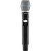 Shure QLXD2/B87C-H50 digital wireless handheld microphone transmitter with Beta 87C condenser capsule for live vocals