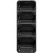 Shure SBC441 four-bay charger for ADXR bodypack receivers and SB910 rechargeable batteries without power supply