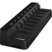 Shure SBC840M-US networked eight-bay battery-only tray charger for compatible Shure rechargeable micro transmitter batteries