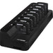Shure SBC840M-US networked eight-bay battery-only tray charger for compatible Shure rechargeable micro transmitter batteries