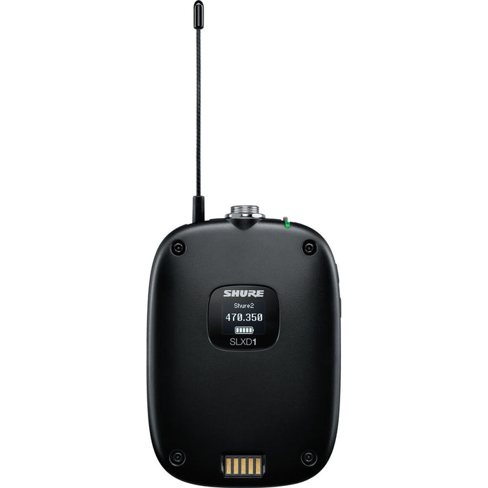 Shure SLXD14/153T digital wireless omni earset microphone system with G58 band range