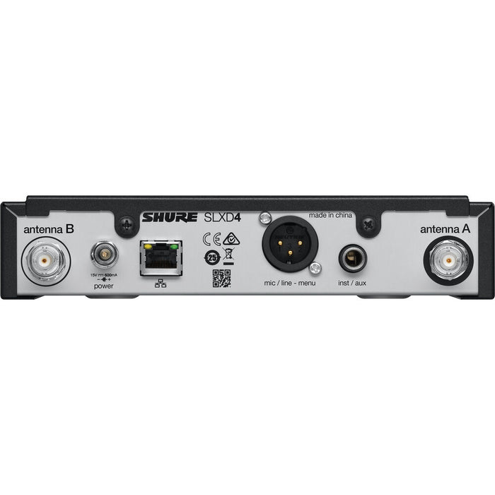 Shure SLXD14/85M wireless lavalier microphone system with cardioid mic and bodypack transmitter