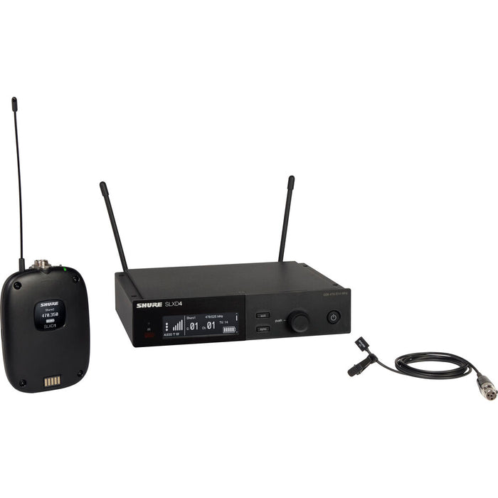 Shure SLXD14/93 Digital Wireless Lavalier Microphone System with WL93 Mic and H55 Band