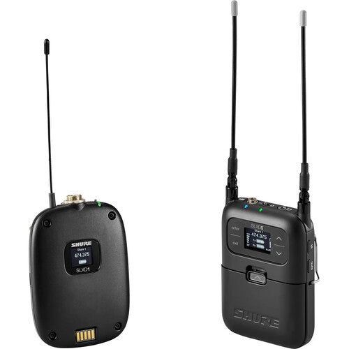 Shure SLXD15 Wireless Camera-Mount System with Bodypack Transmitter J52 Band