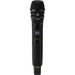 Shure SLXD2+ digital wireless handheld transmitter with KSM8 cardioid dynamic vocal microphone capsule.