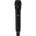 Shure SLXD2+ digital wireless handheld microphone transmitter with Nexadyne 8/C cardioid capsule for professional vocal applications.