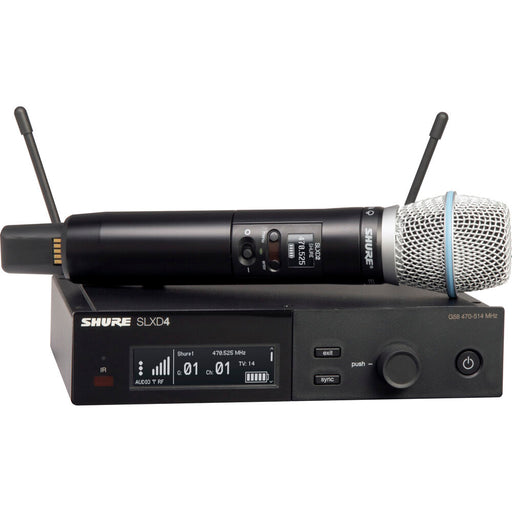 Shure SLXD24/B87A Digital Wireless Microphone System with Beta 87A Capsule - J52 Band