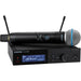 Shure SLXD24+/B58 digital wireless handheld microphone system with Beta 58A supercardioid vocal microphone capsule.