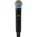 Shure SLXD24+/B58 digital wireless handheld microphone system with Beta 58A supercardioid vocal microphone capsule.