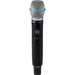 Shure SLXD24+/B87A digital wireless handheld microphone system with Beta 87A supercardioid condenser capsule.