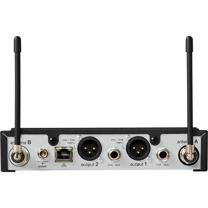 Shure SLXD24D+/B58 dual-channel digital wireless handheld microphone system with Beta 58A supercardioid capsules.