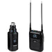 Shure SLXD35+ digital camera-mount wireless plug-on transmitter system with portable receiver for broadcast and field production.