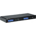 Shure SLXD4Q+ quad-channel digital wireless receiver for professional multi-channel SLX-D wireless systems.