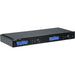 Shure SLXD4QDAN+ quad-channel digital wireless receiver with Dante networking for professional multi-channel wireless audio systems.
