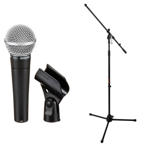 Shure SM58-CN Cardioid Dynamic Vocal Microphone with 25-foot XLR cable