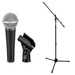 Shure SM58-CN Cardioid Dynamic Vocal Microphone with 25-foot XLR cable