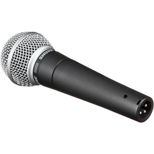 Shure SM58-CN Cardioid Dynamic Vocal Microphone with 25-foot XLR cable