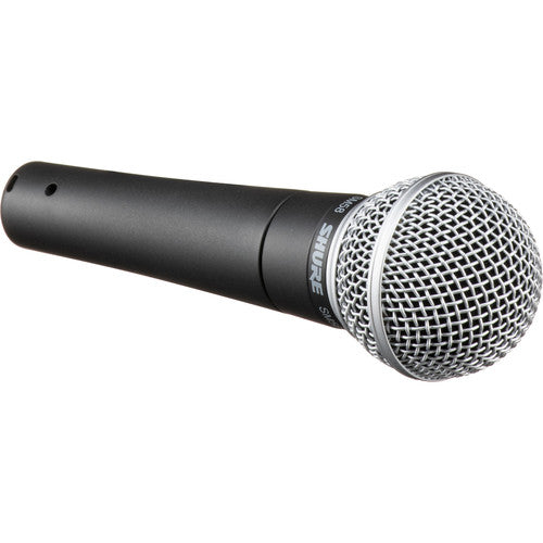 Shure SM58-CN Cardioid Dynamic Vocal Microphone with 25-foot XLR cable
