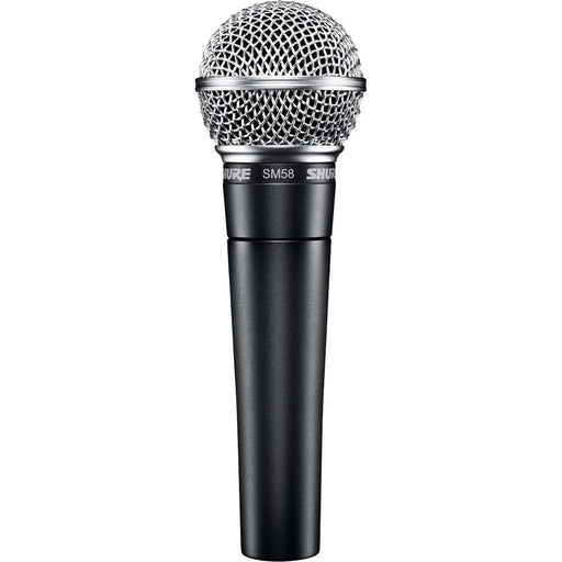 Shure SM58-LC Cardioid Dynamic Vocal Microphone with windscreen and steel mesh grille