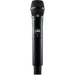 Shure ULXD2/KSM11B digital handheld wireless microphone with KSM11 condenser capsule in black for professional vocal performance