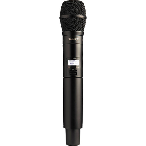 Shure ULXD2/KSM9 digital handheld wireless microphone with KSM9 dual-diaphragm condenser capsule for professional vocal performance