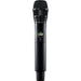 Shure ULXD2/N8SB digital handheld wireless microphone with Nexadyne 8/S supercardioid capsule for professional vocal performance