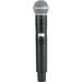 Shure ULXD2/SM58 digital handheld wireless microphone with SM58 dynamic capsule for live vocals and presentations
