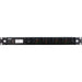 Shure ULXD4Q-G57 quad-channel digital wireless receiver with Dante networking for professional broadcast and AV systems