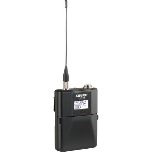 Shure ULXD4Q Quad-Channel Digital Wireless Receiver G50 470 to 534 MHz front panel