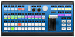 Skaarhoj AIR-FLY-PRO-V3B Broadcast Control Panel with customizable buttons and T-bar for professional video production.